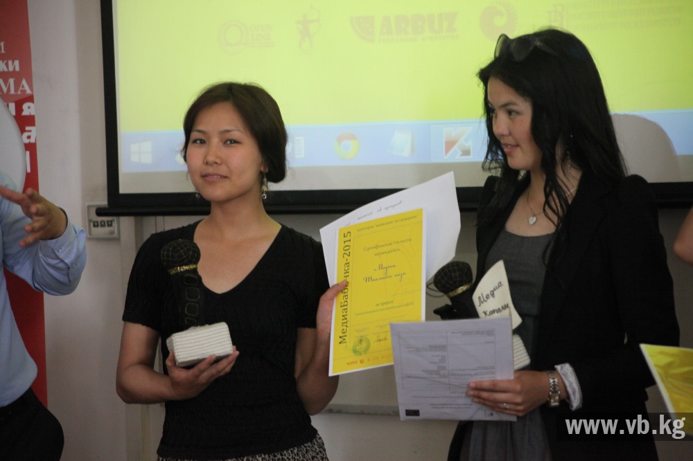 В Бишкеке наградили победителей студенческого медиафестиваля
