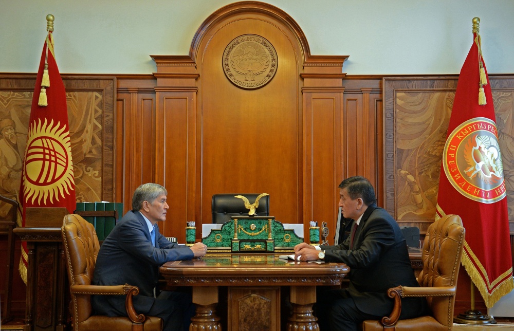 Премьер-министр рассказал Атамбаеву о направлениях программы правительства
