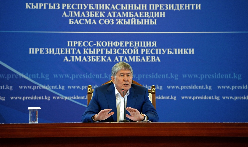Атамбаев рассказал о политической ситуации в стране и о военных базах