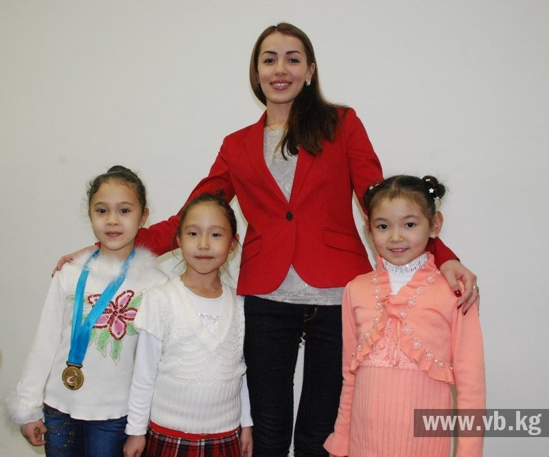 Юные гимнастки Кыргызстана завоевали две золотые медали на международном турнире