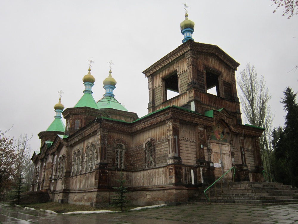 В глубинке Кыргызстана сохранился старинный памятник православного зодчества
