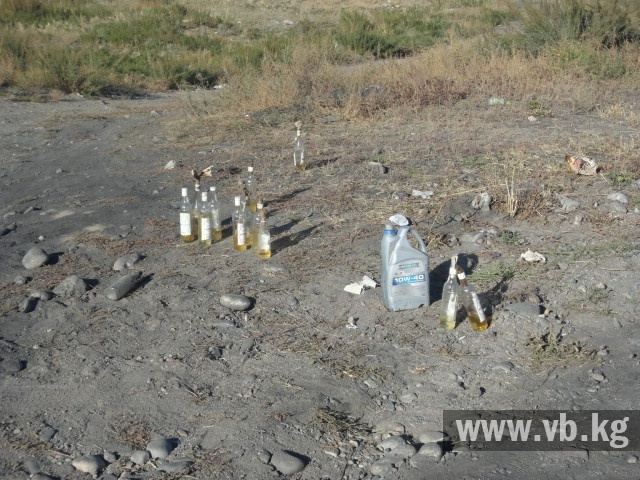 Сарууйцы выехали в соседнее село для перекрытия дороги