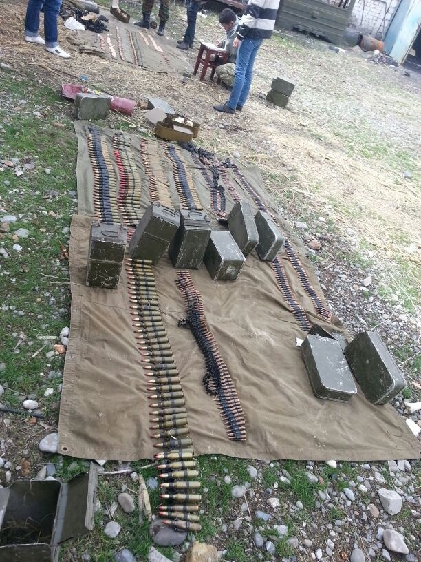В войсковой части в Джалал-Абаде нашли тайник с боеприпасами