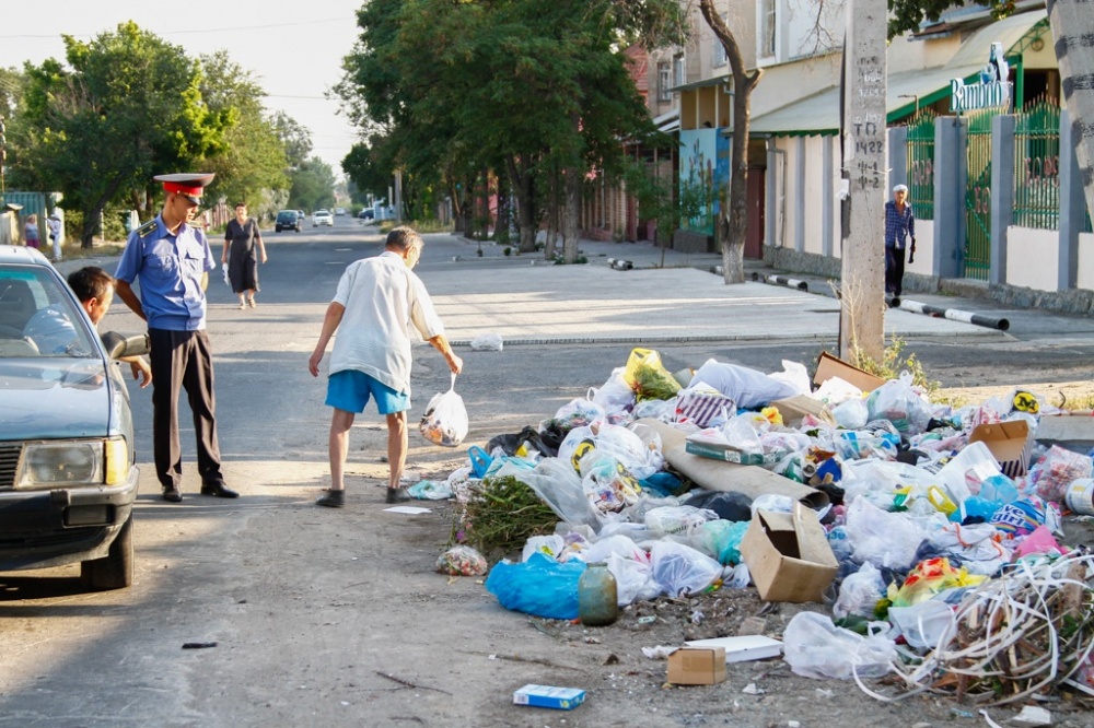 В Бишкеке стартовала акция по предотвращению стихийных свалок