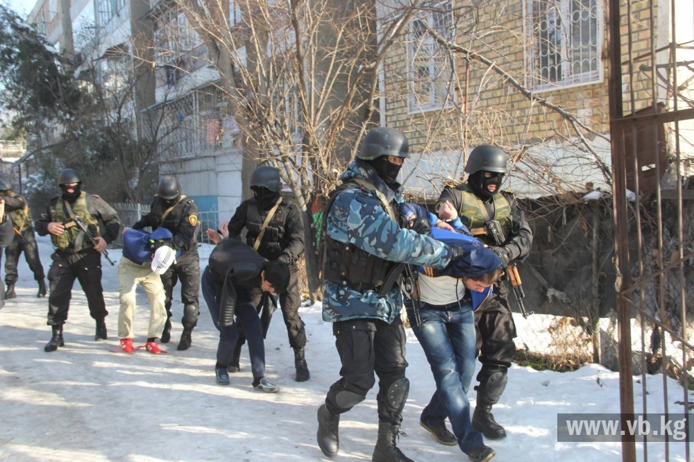 В Джалал-Абаде задержали группу террористов