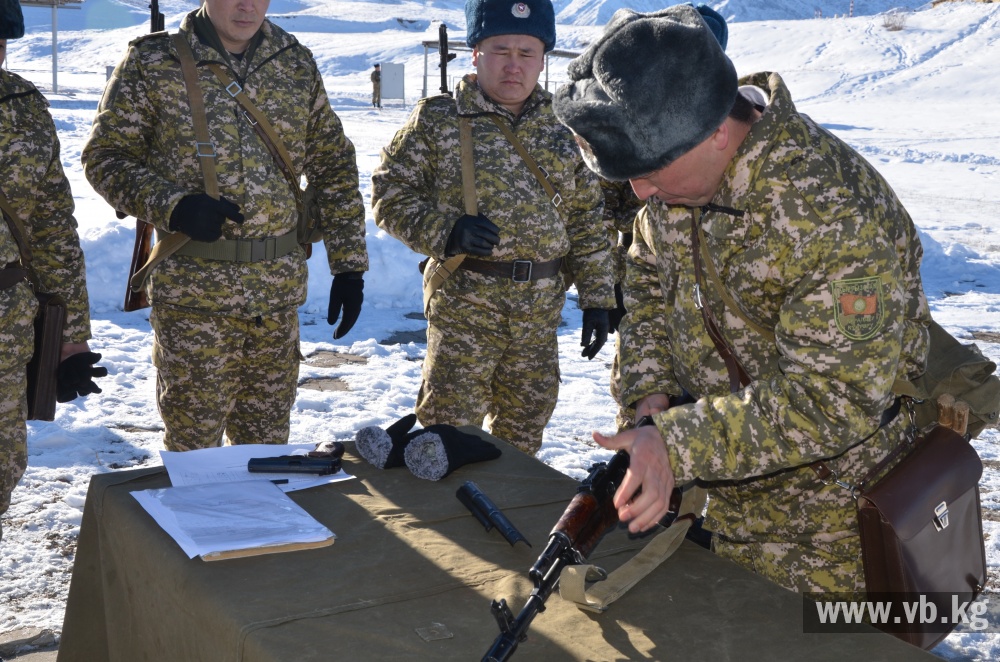 В Кой-Таше проходят сборы кандидатов на должность командиров батальонов
