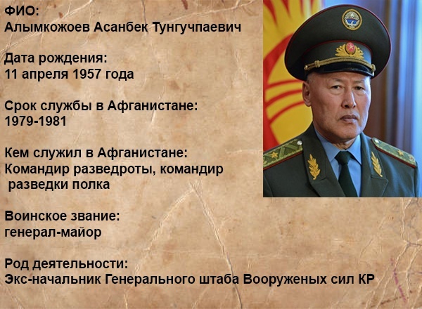 Чотбаев: О войне в Афганистане каждый должен говорить со своей колокольни