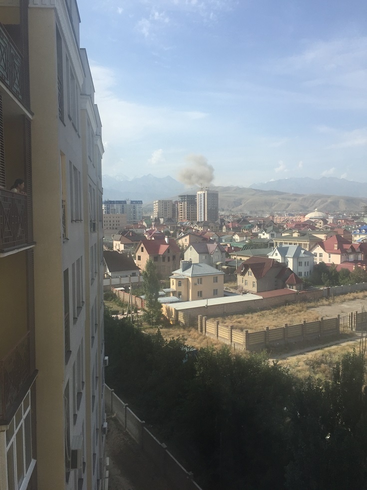 В посольстве Китая в Кыргызстане произошел взрыв