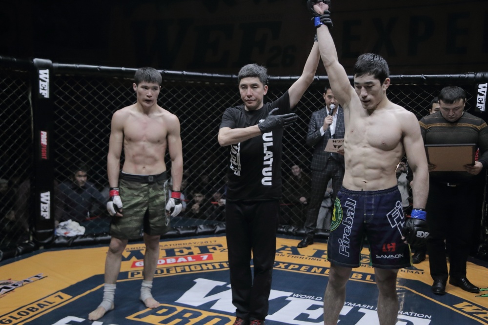 ММА: в рамках турнира WEF Proffight-14 в Бишкеке прошли 24 поединка