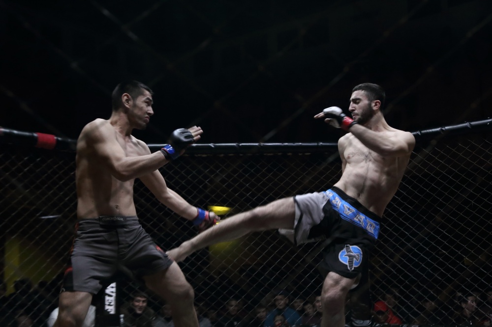 ММА: в рамках турнира WEF Proffight-14 в Бишкеке прошли 24 поединка