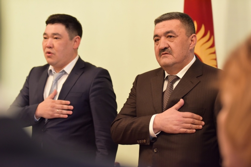 Албек Ибраимов официально вступил в должность мэра Бишкека