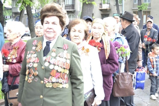 У памятника Героя Советского Союза Бегельдинова прошел митинг-реквием