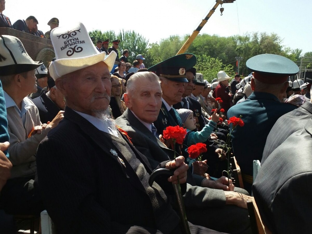 В Оше празднуют День Победы