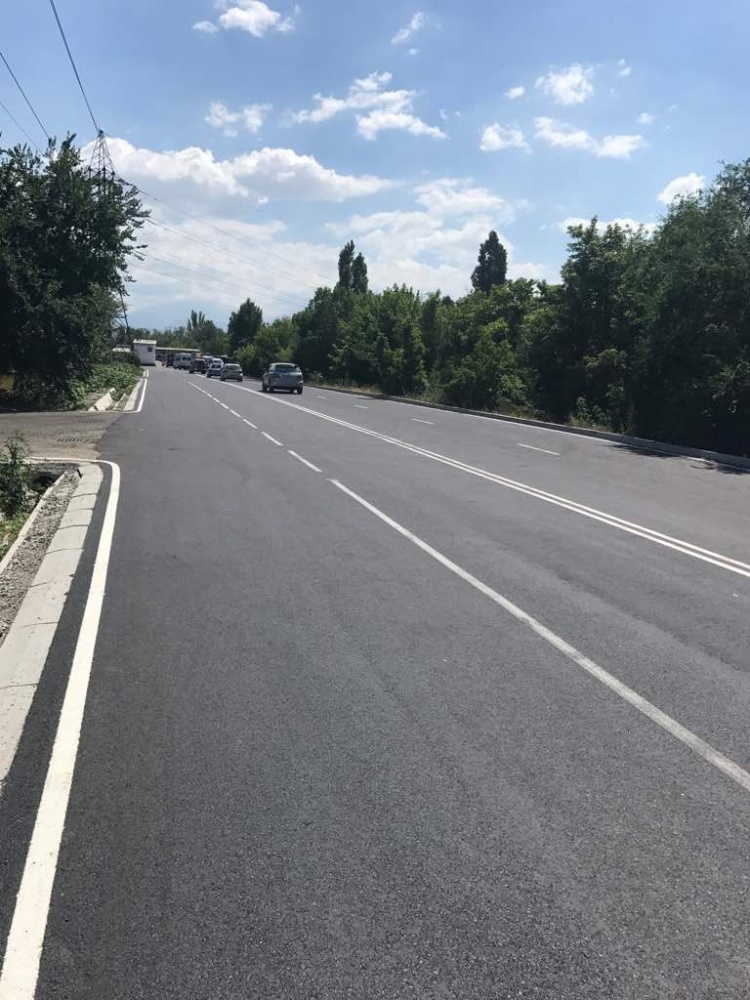 В Бишкеке улица Калинина открыта для движения автотранспортных средств