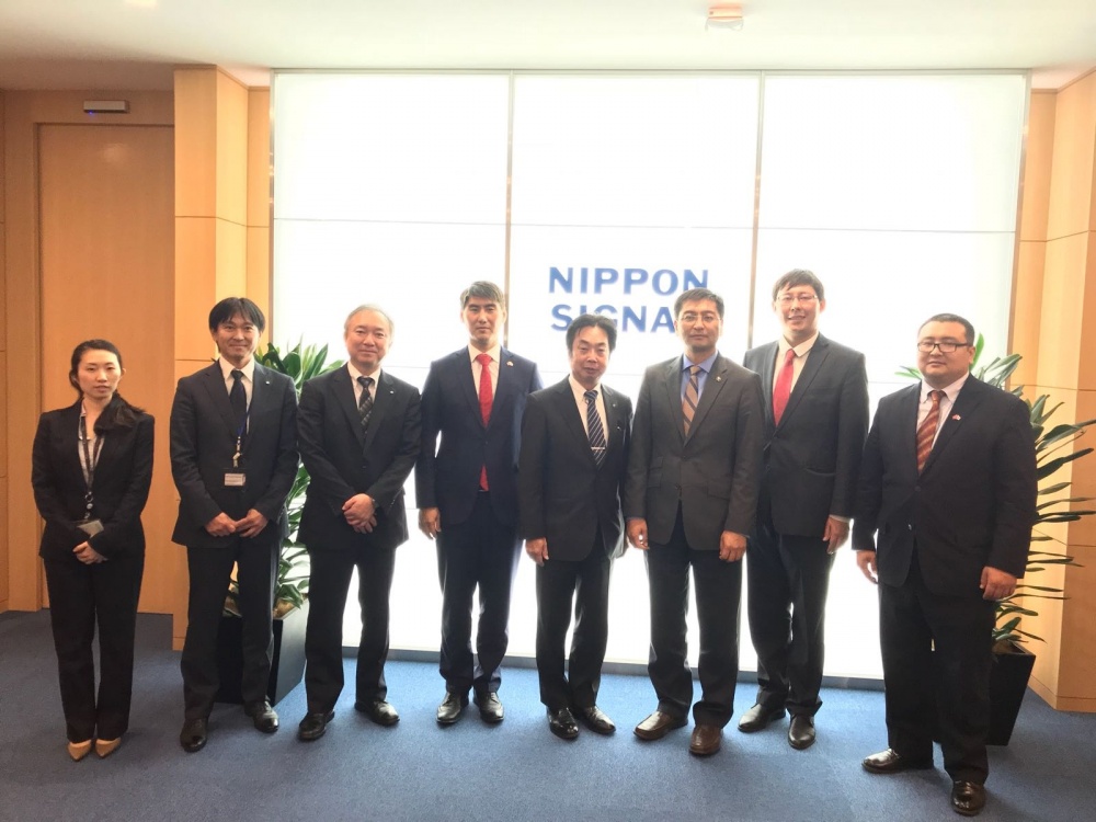 Рабочая группа "Таза Коом" встретилась с компанией Nippon Signal Co., Ltd