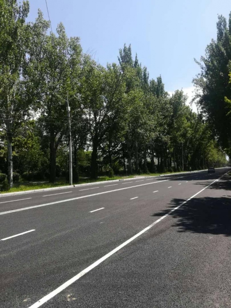 Для движения автотранспорта открыт участок проспекта Ч. Айтматова