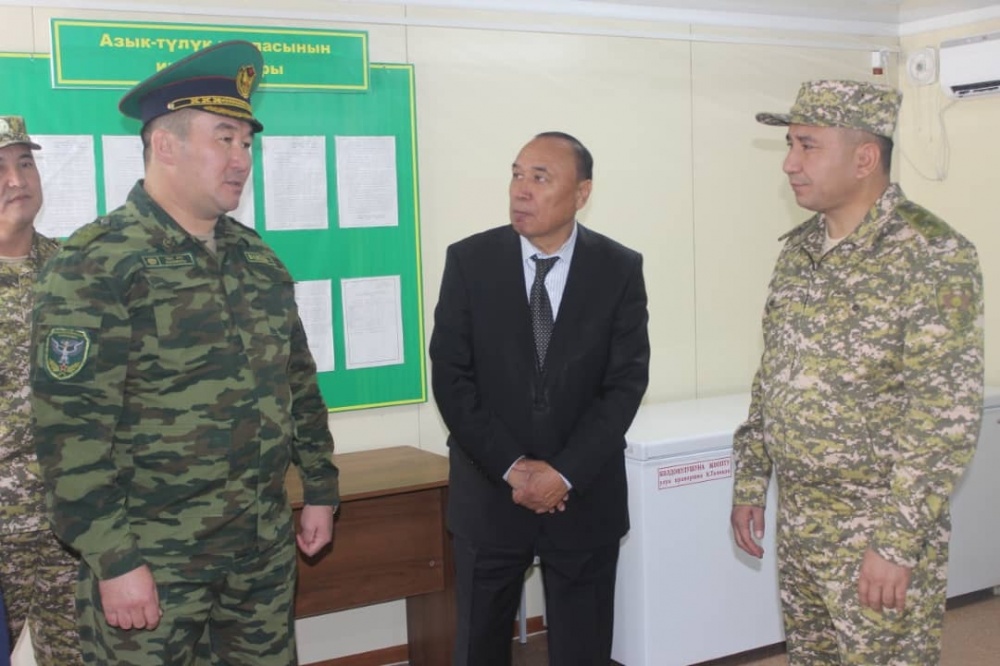 Открылся новый комплекс погранзаставы "Улуу-Тоо"