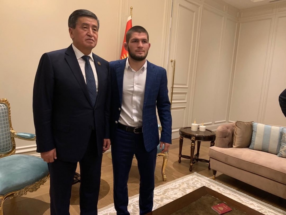 Президент Жээнбеков встретился с Хабибом в Турции