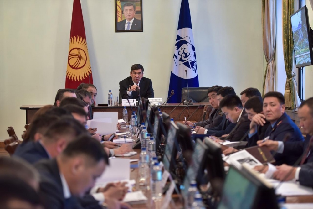 Во всех районах Бишкека будут созданы штабы оперативного реагирования