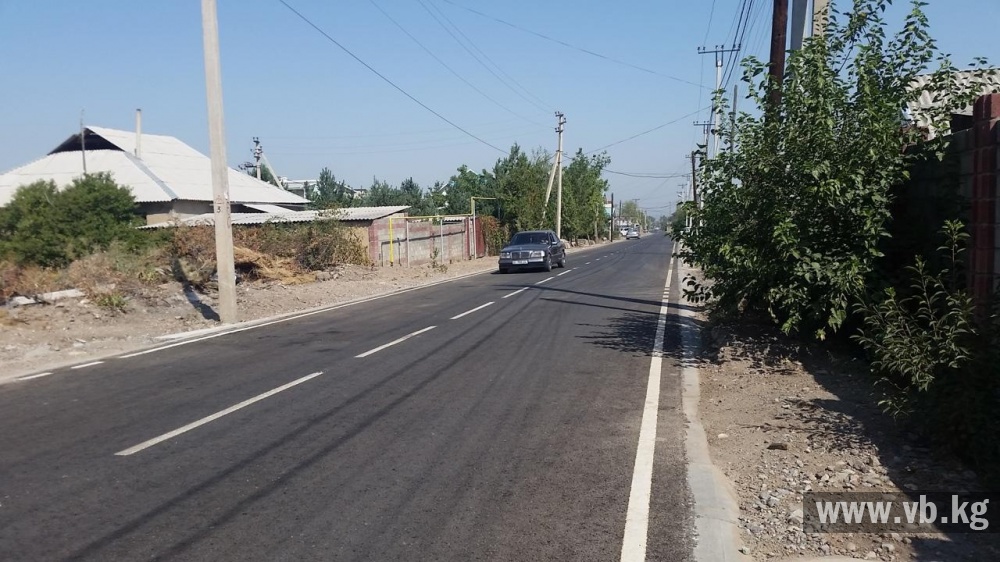 В Бишкеке улица Репина полностью открыта для движения транспорта
