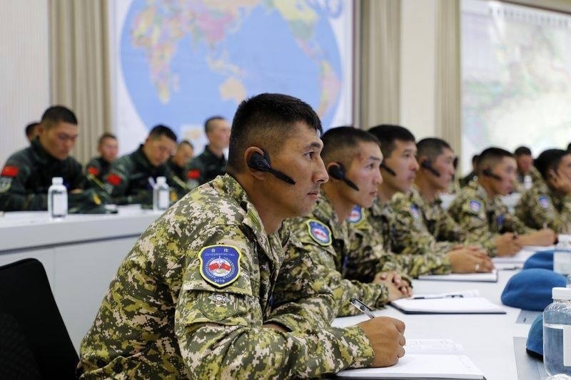 Биринчи кыргыз-кытай аскердик үйрөнүүлөр КЭР жергесинде өтүүдө