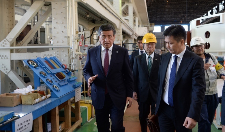 Компания "Toshiba" подумывает о сотрудничестве с КР в сфере гидроэнергетики