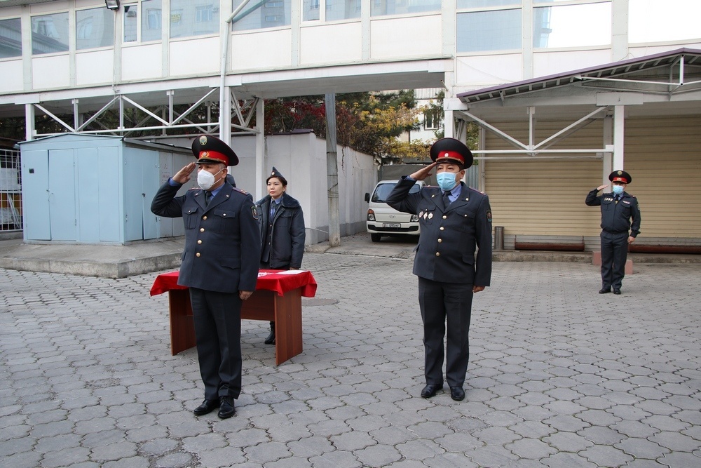 День милиции. В СБНОН МВД КР прошло торжественное мероприятие