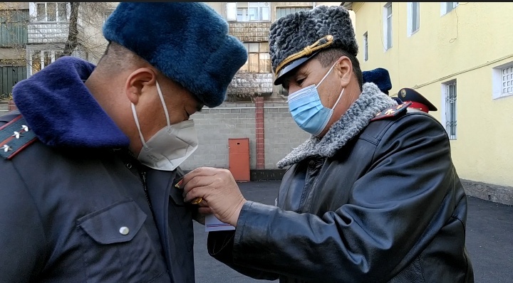 В КР отмечают День участкового милиционера