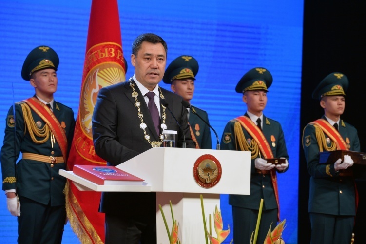 Жапаров мечтает, чтобы Кыргызстан стал экономически развитым и свободным