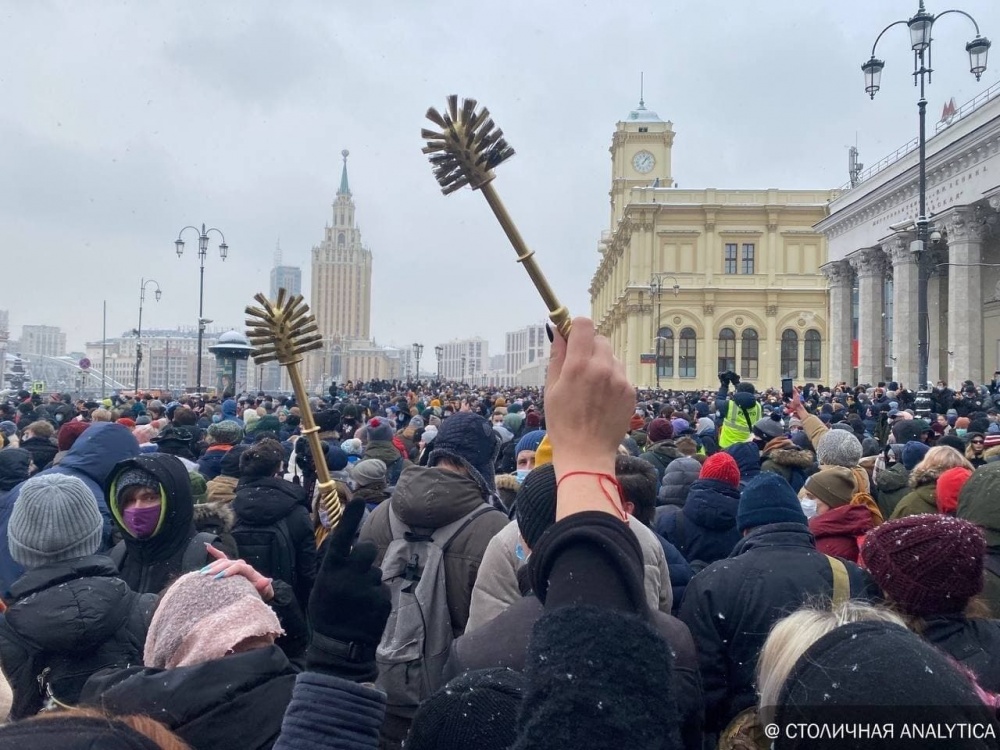 Новые акции протеста в России. Задержано около 3 243 человек