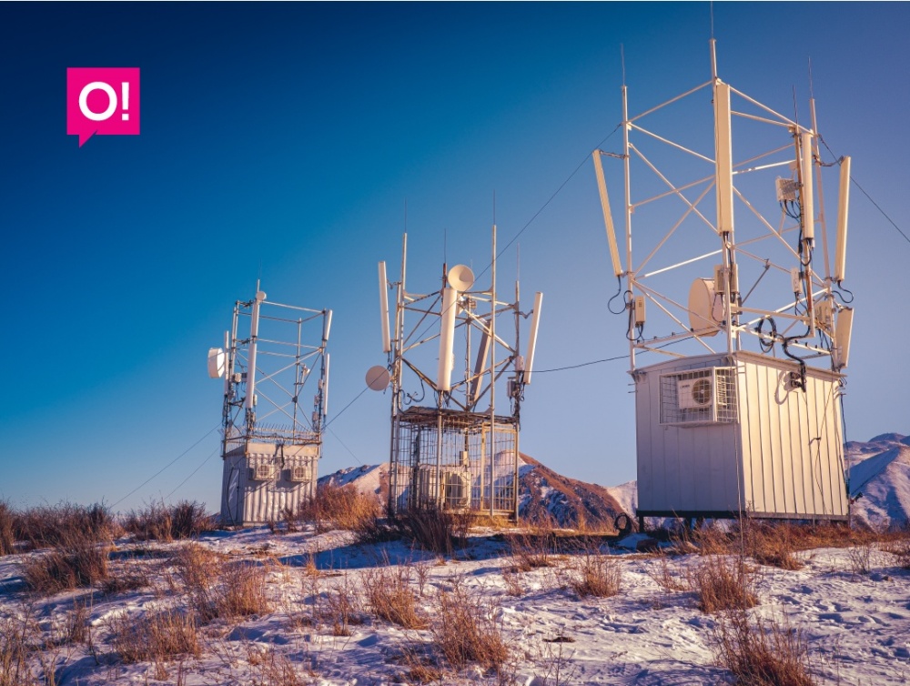 Оператор О! продолжает активно инвестировать в строительство сети 4G LTE