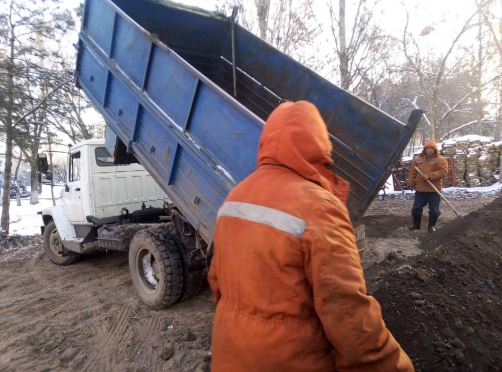 В Бишкеке появилась еще одна зелёная зона вместо парковок