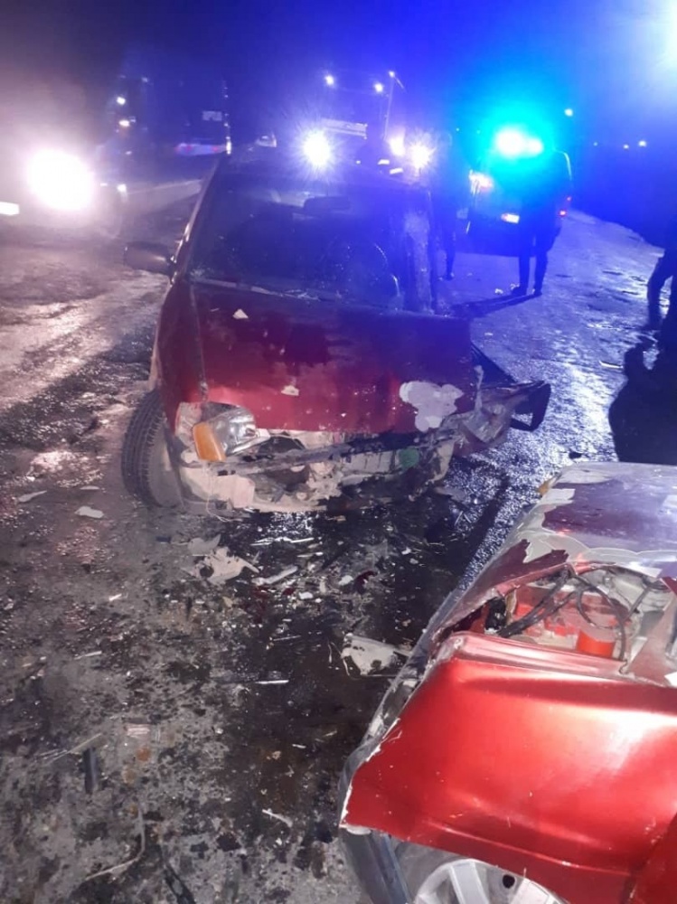 В Узгенском районе столкнулись две Daewoo Tico. Пострадали 8 человек