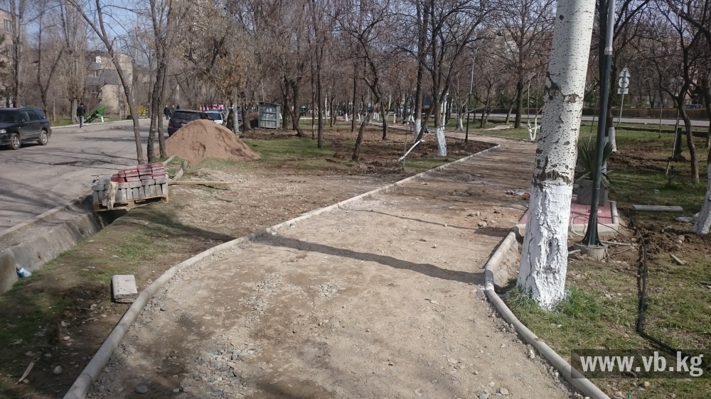 В южных микрорайонах Бишкека появится новый сквер (фото)