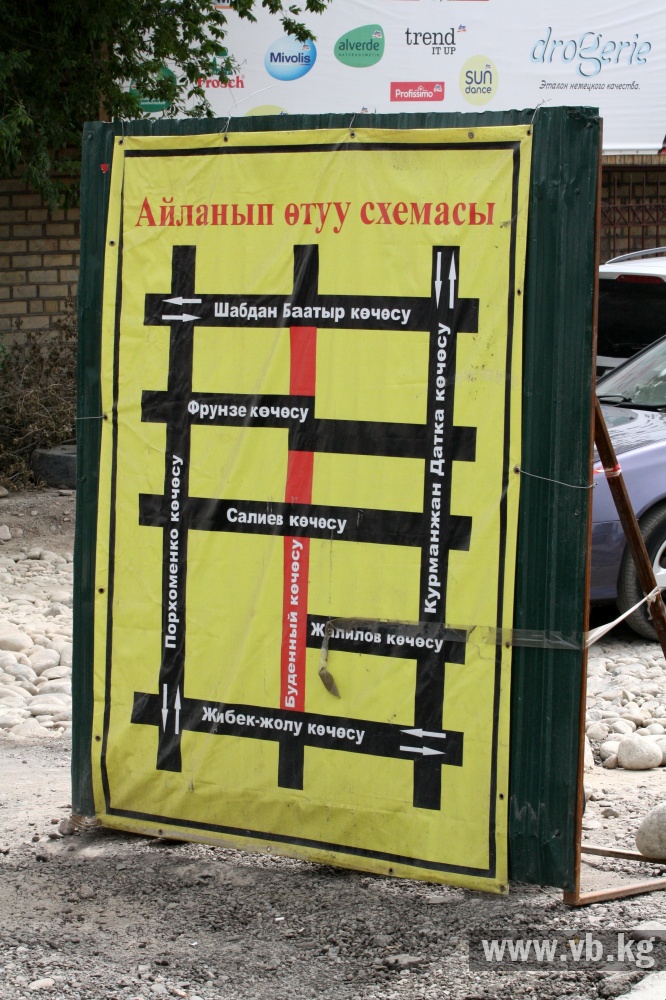 На улице Буденного снесены заборы, а на Огонбаева появился новый асфальт