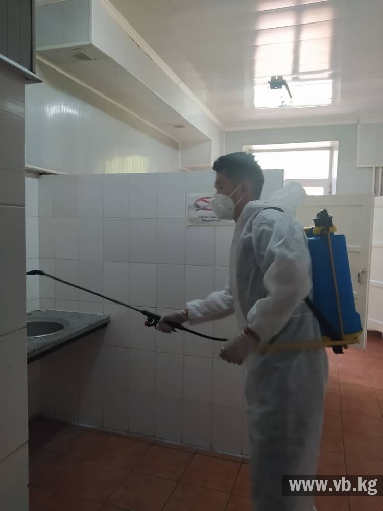 В социальном стационарном учреждении проводятся антиковидные мероприятия
