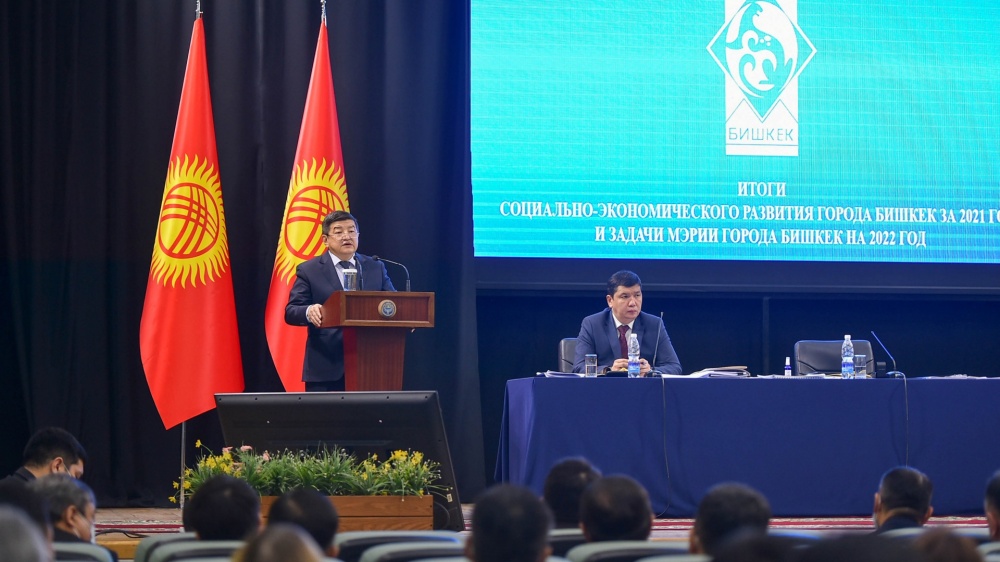 Председатель кабмина Акылбек Жапаров принял участие в коллегии Бишкека