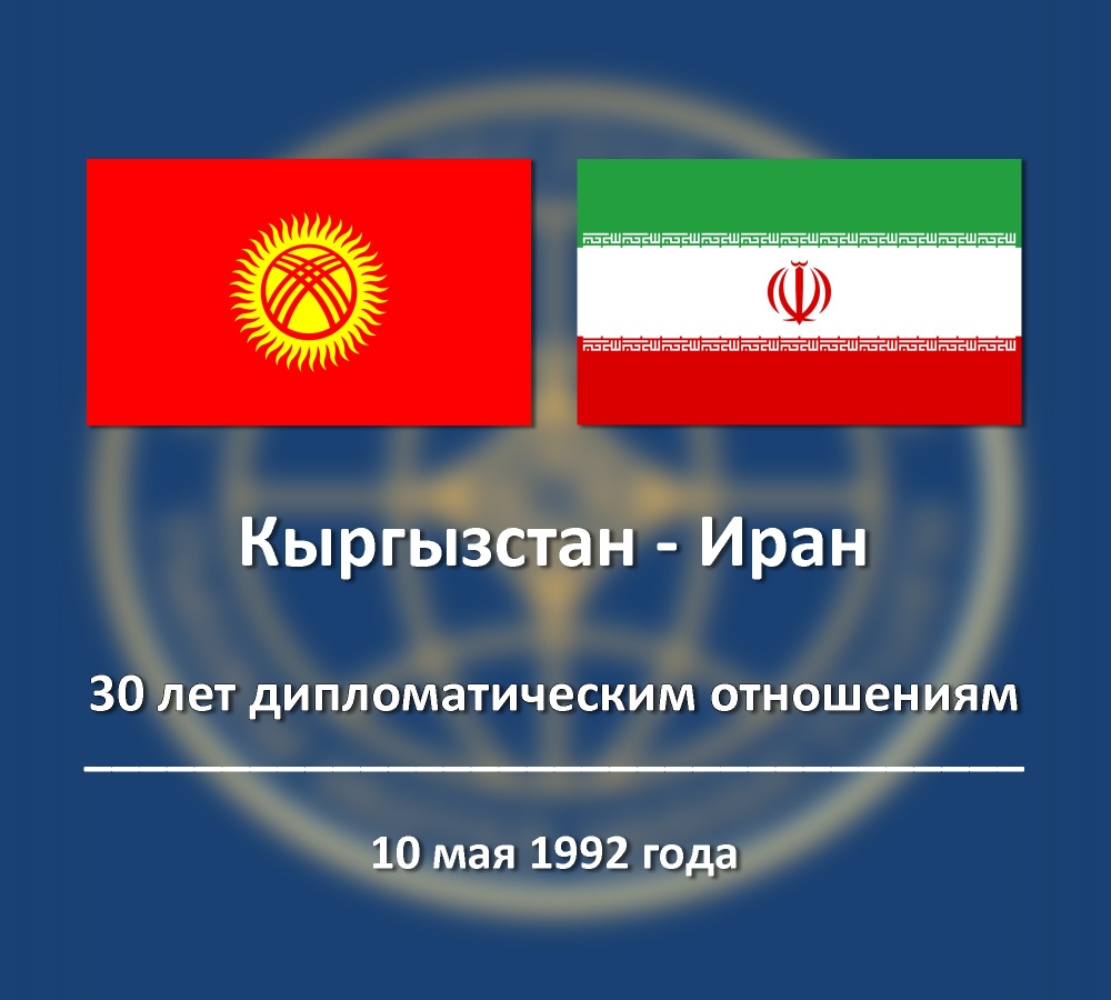 30-летие дипотношений: главы МИД КР и Ирана обменялись поздравлениями