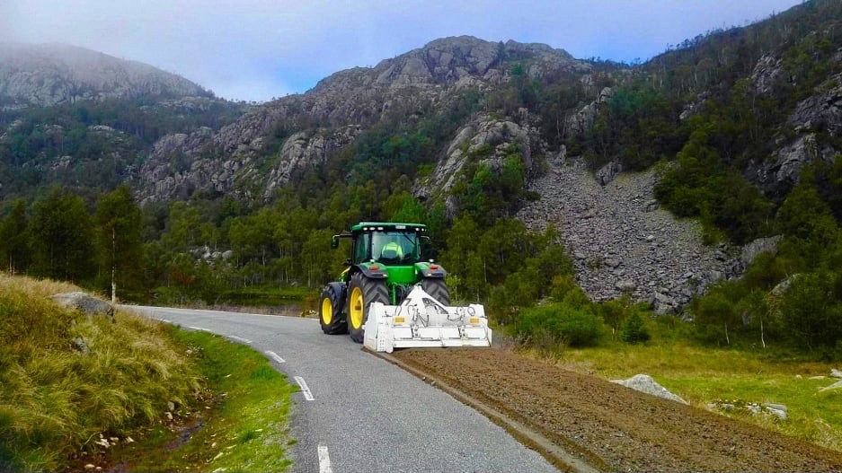 В Норвегии разработали дорожное покрытие, поглощающее углекислый газ