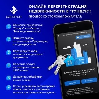 Кыргызстанцы могут перерегистрировать квартиру онлайн