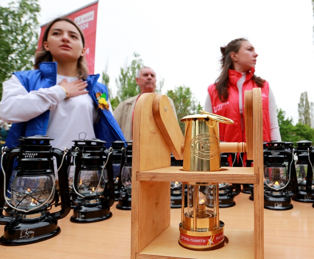 "Огонь Памяти" в Кыргызстане - память о Победе, добытой народами