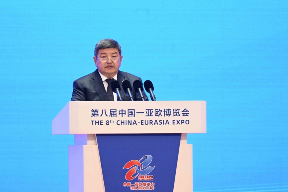 Жапаров на "Китай-Евразия ЭКСПО" рассказал об инвестиционном потенциале КР
