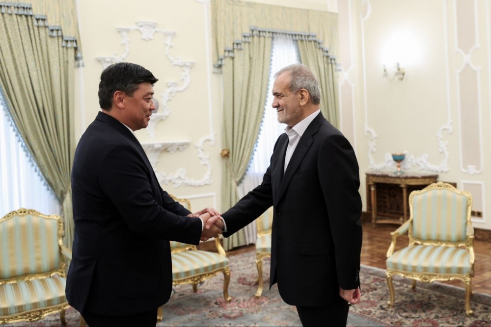 Бакыт Торобаев встретился с президентом Ирана Масудом Пезешкианом