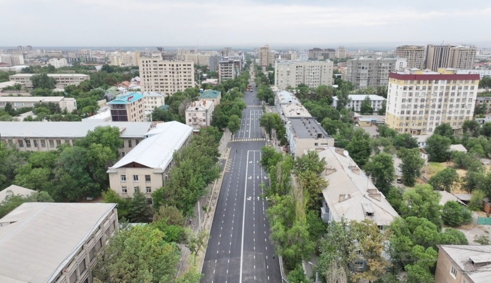 Завершен капитальный ремонт улицы Байтик Баатыра/Абдрахманова
