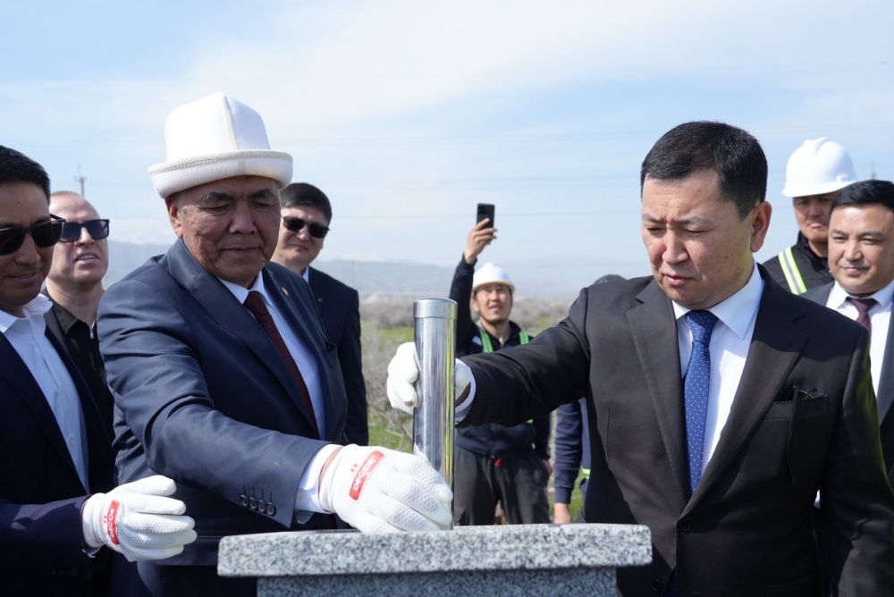 В Чуйской области заложили капсулу нового завода по переработке кожи