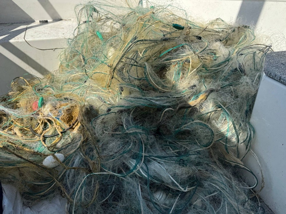 С озера Иссык-Куль  изъяли 13,9 км незаконных рыболовных сетей