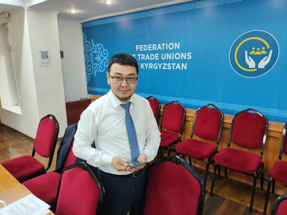 Элдияр Карачалов объявил о перезагрузке профсоюза строителей