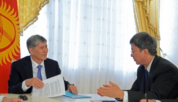 Атамбаев принял заместителя директора-распорядителя МВФ