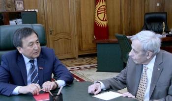 Спикер парламента встретился с лауреатом Нобелевской премии Джоном Нэшем