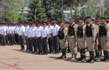 В Чолпон-Ату прибыло милицейское усиление для охраны общественного порядка